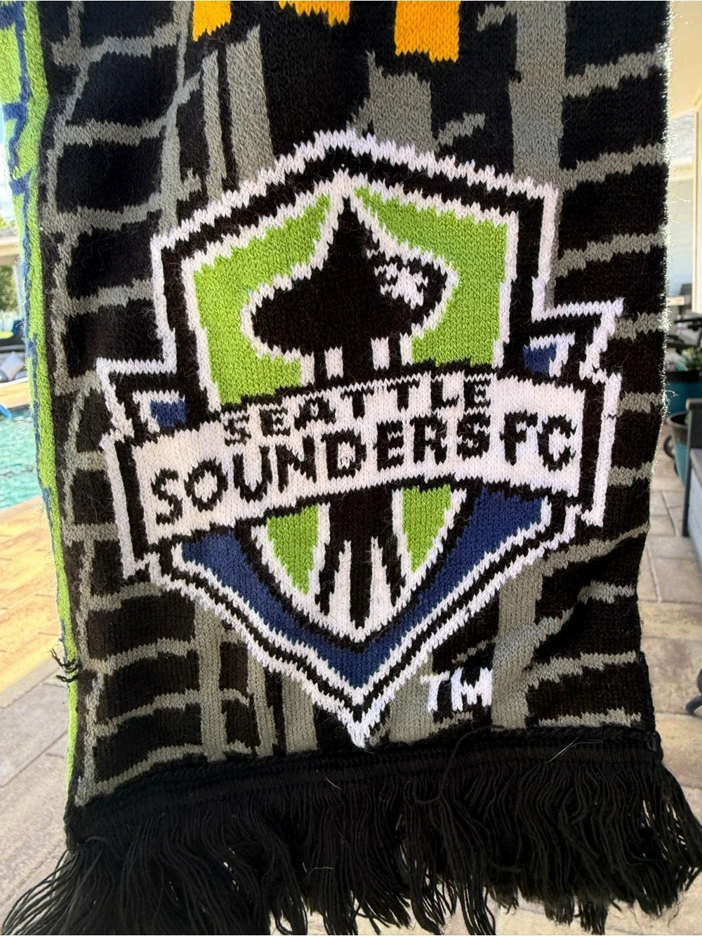 MLS Seattle Sounders Continental Tires FC Acrylic Scarf